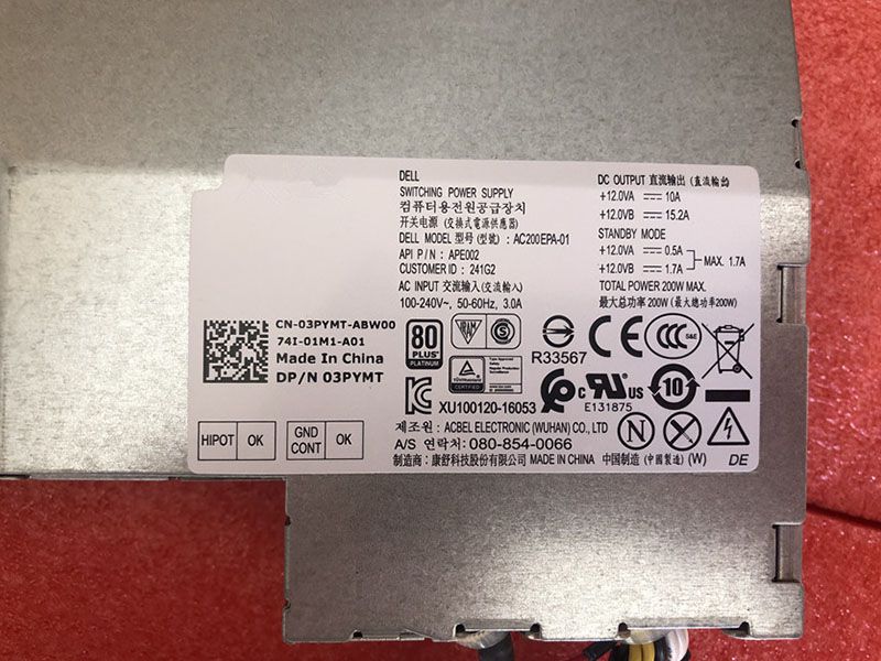 Dell APE002 Für Dell 7440 7450 AIO Power Supply APE002_2