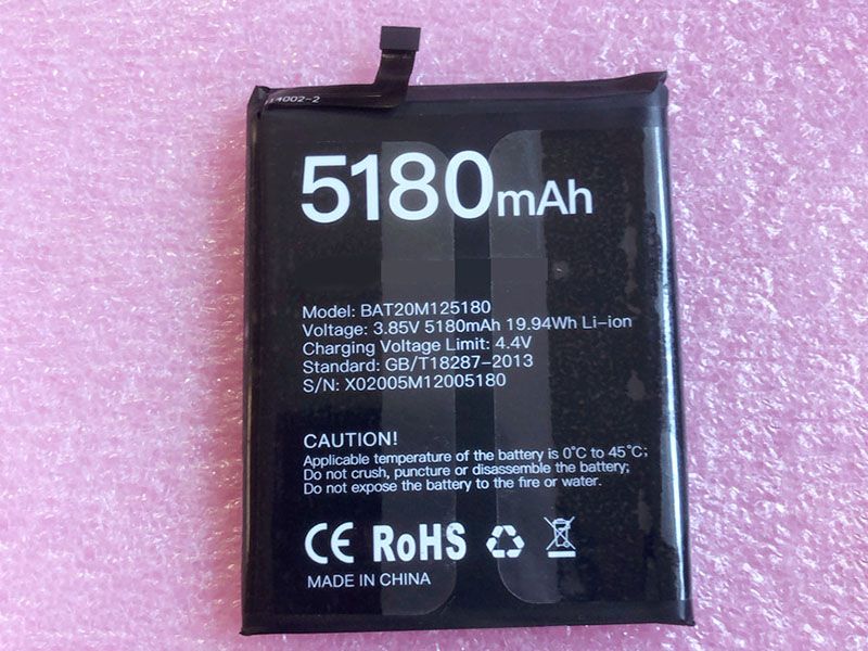DOOGEE BAT20M125180