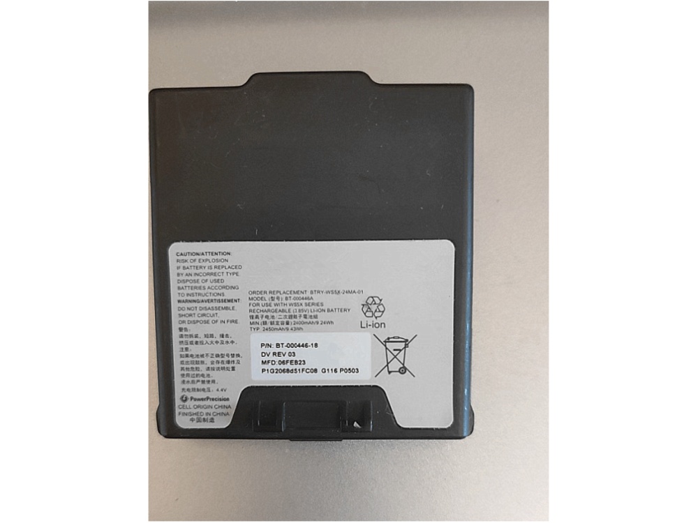 ZEBRA BT-000446A