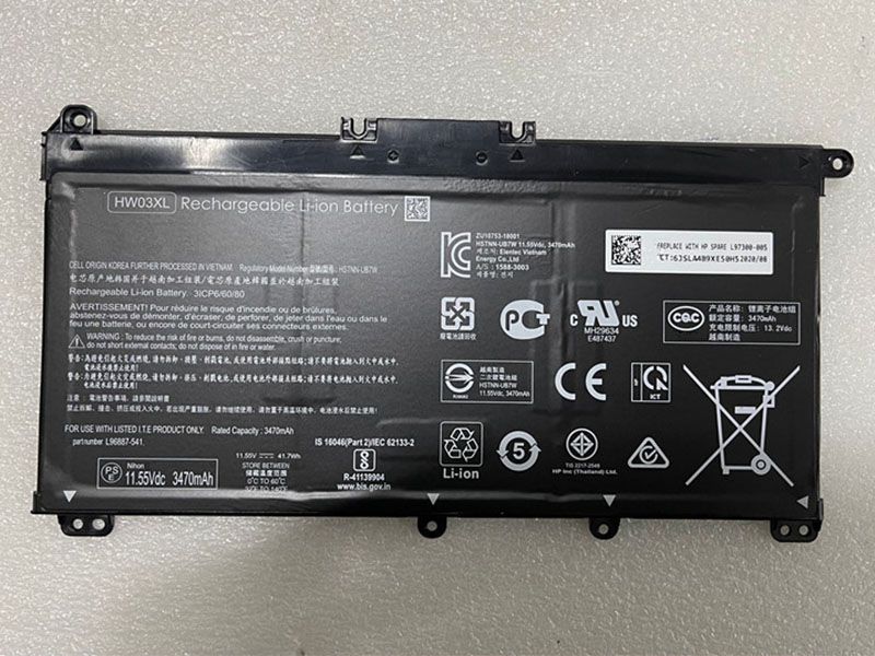 HP HW03XL