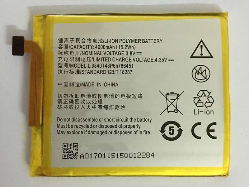 ZTE LI3840T43P6H786451