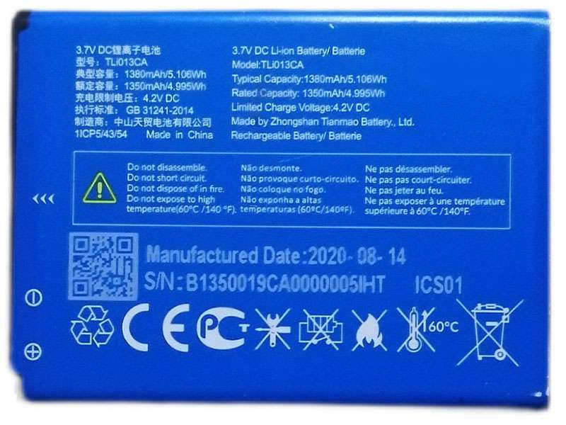 Alcatel TLI013CA