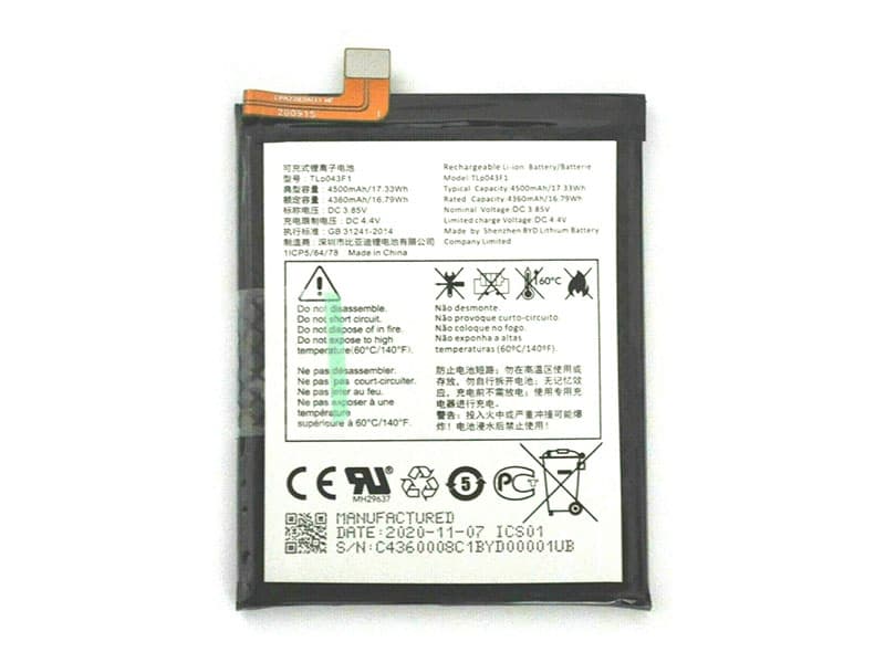 Alcatel TLP043E1