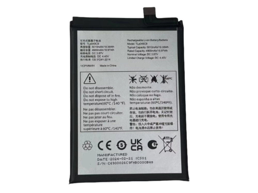 ALCATEL TLP049C9