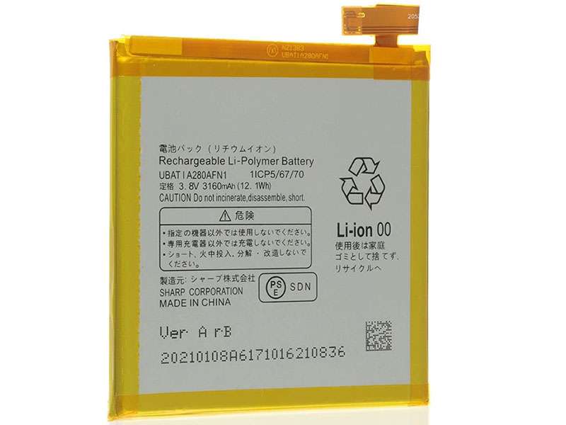 SHARP UBATIA280AFN1