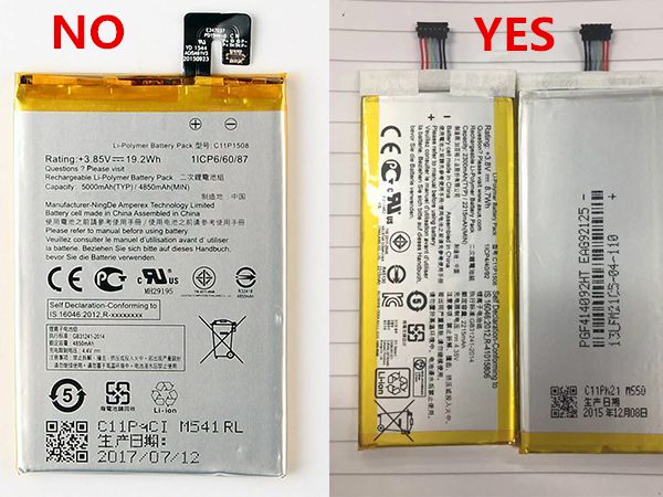 ASUS C11P1508 Für ASUS Zenfone max 5000Z C550KL Z010DA Z010DD 11764_C11P1508_compare