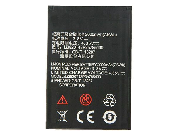 ZTE LI3820T43P3H785439 11807_LI3820T43P3H785439