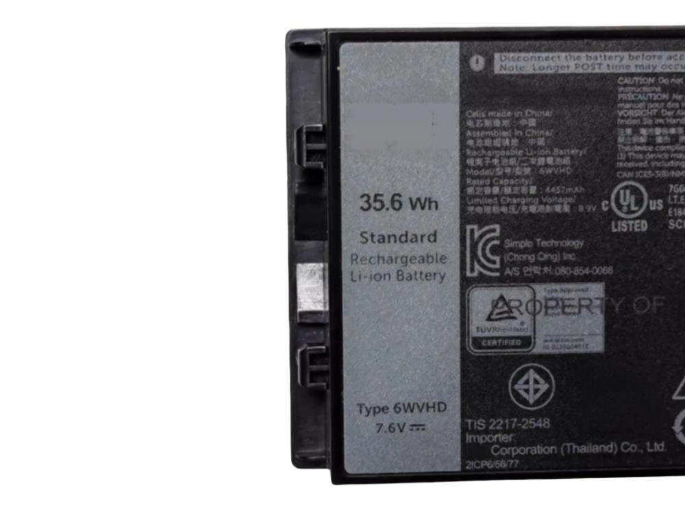 DELL 6WVHD Für Dell Latitude 7230 Rugged Extreme Tablet T06H 6WVHD_01