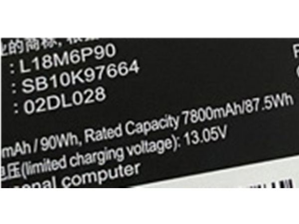 Lenovo L18C6P90 Für Lenovo ThinkPad P53 929_L18C6P90_03