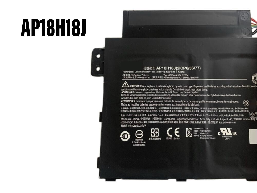 ACER AP18H18J Für ACER N18P5 P215 TMP215-51G Spin3 SP314-53 AP18H18J_01