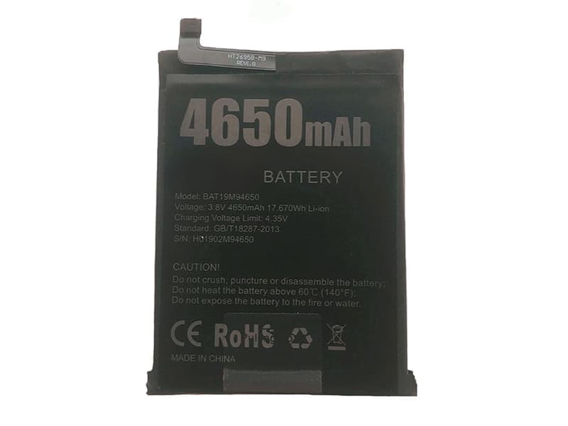 DOOGEE BAT19M94650 BAT19M94650