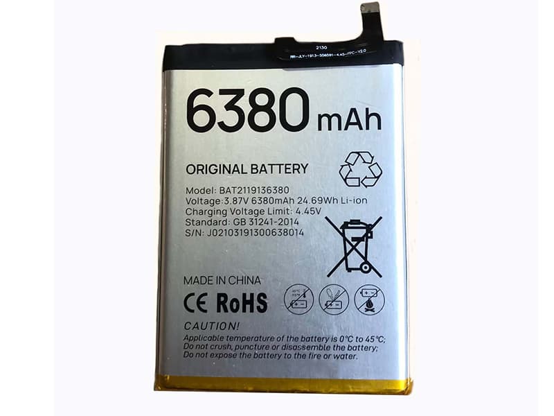DOOGEE BAT2119136380 BAT2119136380