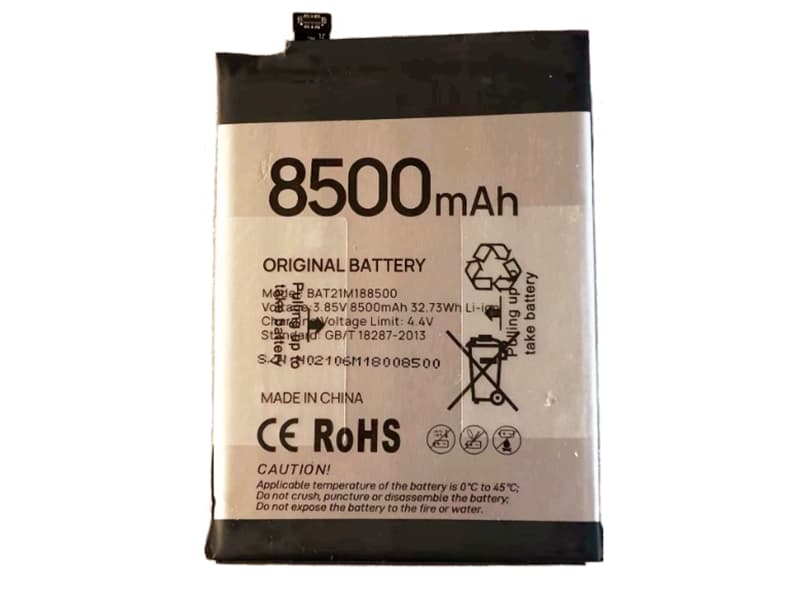 DOOGEE BAT21M188500 BAT21M188500
