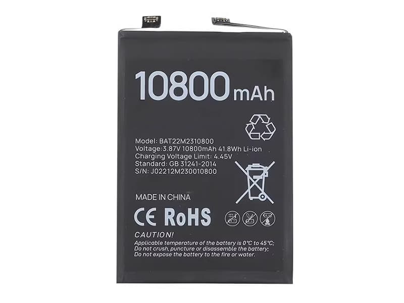 DOOGEE BAT22M2310800 BAT22M2310800