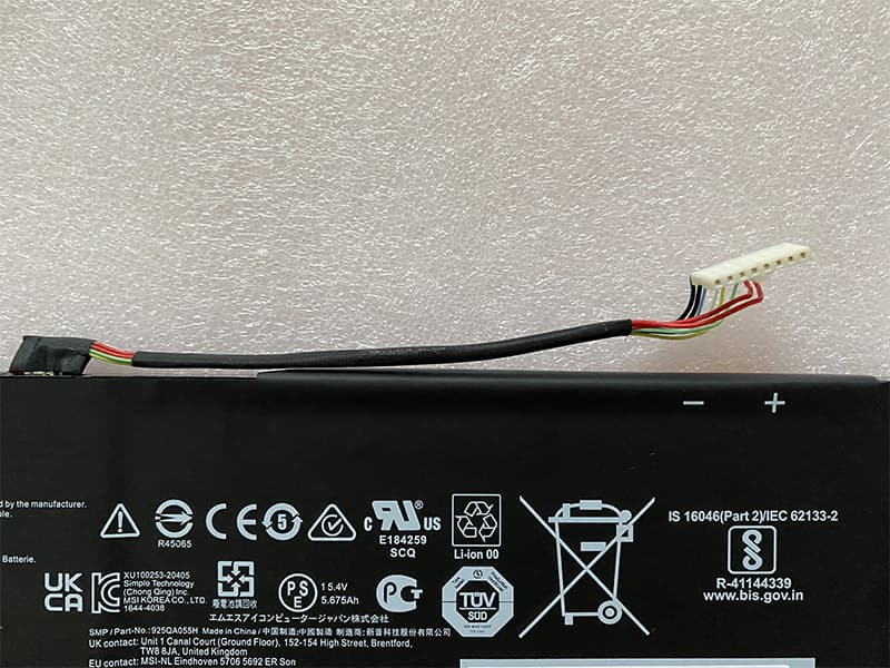 MSI BTY-M55 Für MSI Alpha 15 B5EX A3DDK B5EEK A4DEK BTY-M55_2