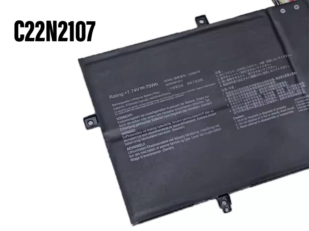ASUS C22N2107 Für ASUS Zenbook Q409ZA-EVO.I5256BL Q409Za-Km161W 14 Laptop C22N2107_02