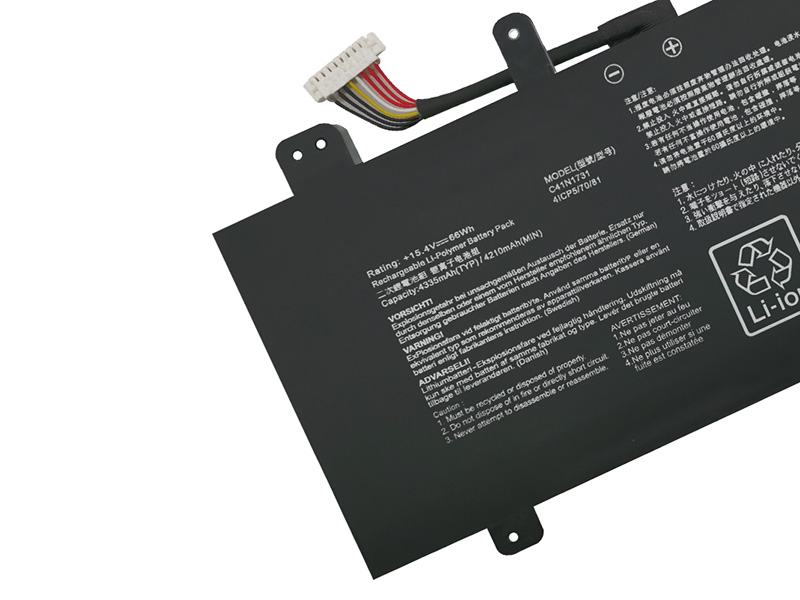 Asus C41N1731 Für Asus ROG Strix GL504GW GL504 GL504GS Scar II 2 laptop,GL504G GL504GM_DS74 GL504GW_DS74 C41N1731_rounded02