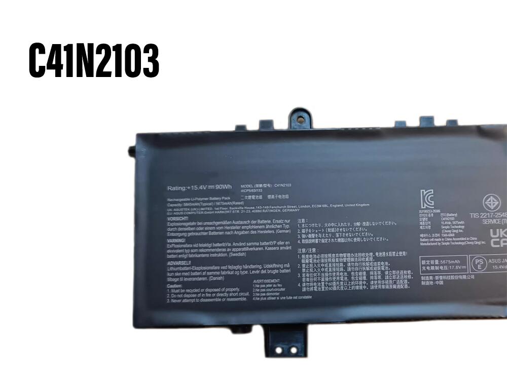 ASUS C41N2103 Für Asus ROG Zephyrus Duo 16 GX650RX GX650RS GX650RW GX650RM C41N2103_01