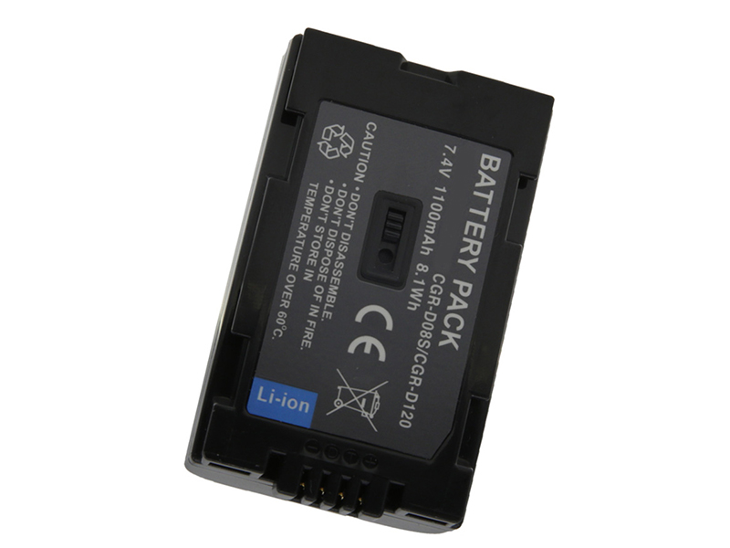 PANASONIC CGR-D08S Für PANASONIC AG-3DA1/3DA1E/3DA1P / AC90/AC90P/AC90PJ/AC90PX CGR-D08S_1