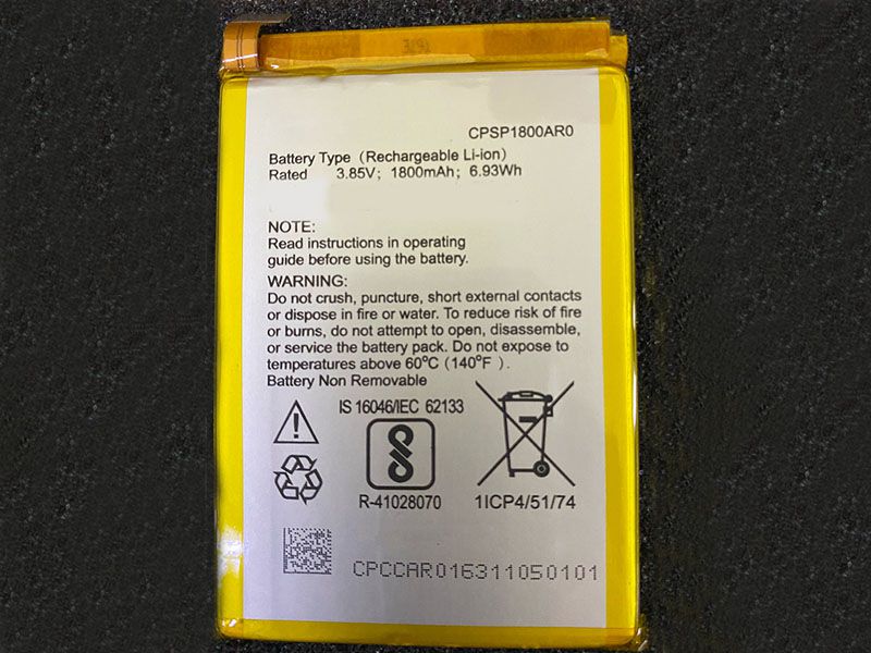 Panasonic CPSP1800AR0 CPSP1800AR0A