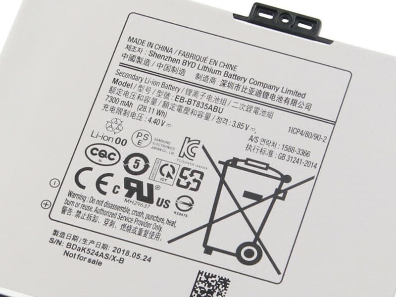 Samsung EB-BT835ABU Für Samsung Galaxy Tab S4 10.5 T830 SM-T835 EB-BT835ABU_2
