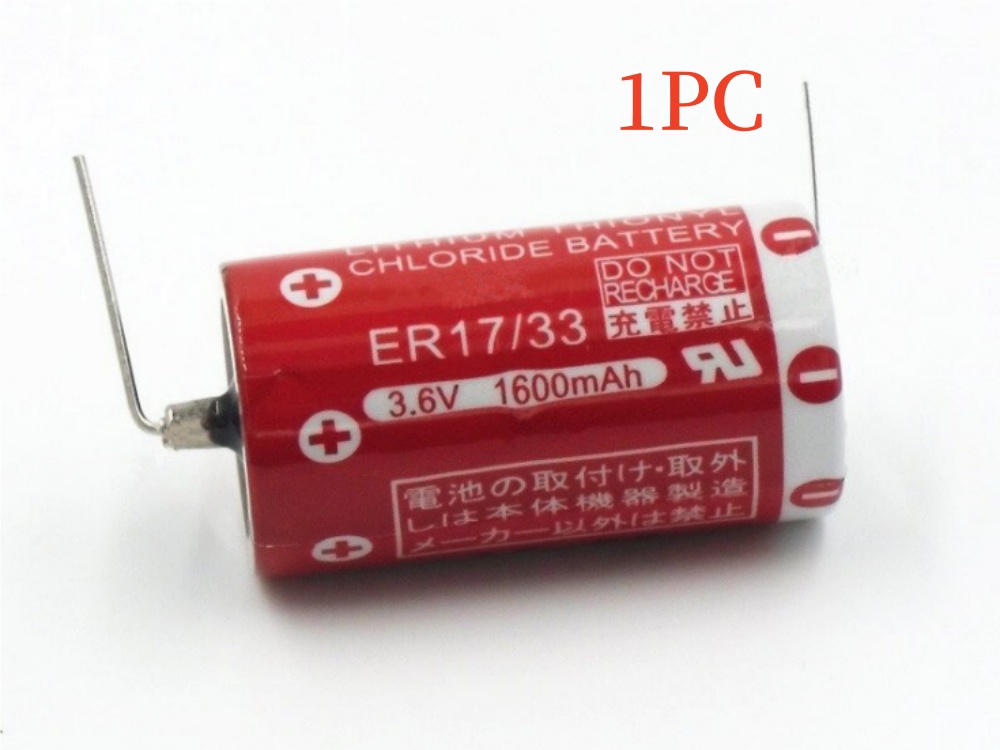 MAXELL ER17-33-1C Für MAXELL ER17330 Backup PLC Industrial Control With solder tabs ER17-33-1C_01