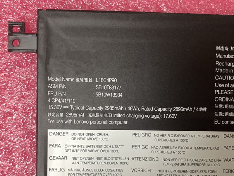 LENOVO L18C4P90 Für LENOVO Thinkpad L13 Yoga S2 Gen2 Gen6 L18C4P90_02