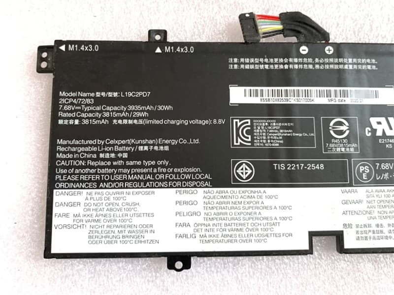 LENOVO L19C2PD7 Für Lenovo IdeaPad Duet 3 10IGL5 L19C2PD7_01