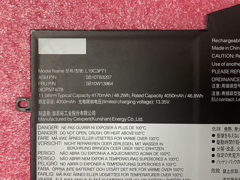 LENOVO L19C3P71 Für LENOVO Thinkpad X1 Nano Gen1 L19C3P71_1
