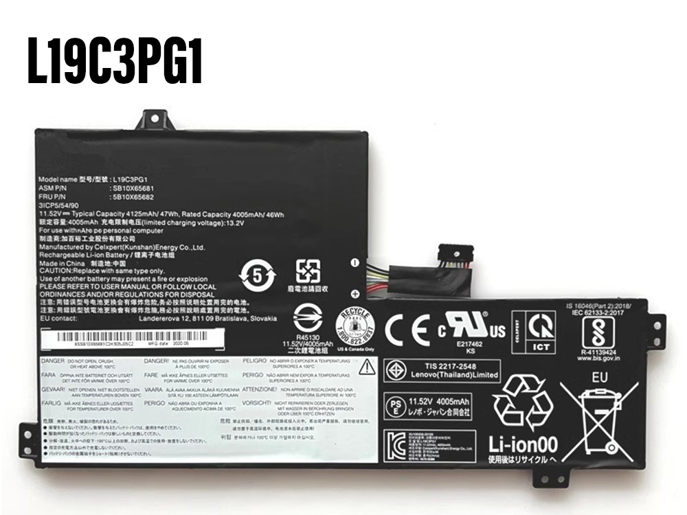 Lenovo L19L3PG1 L19C3PG1
