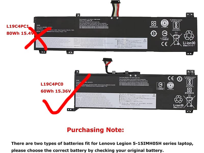 LENOVO L19C4PC0 Für Lenovo Legion 5P-15IMH05 Legion 5-15IMH05 L19C4PC0-Short_04