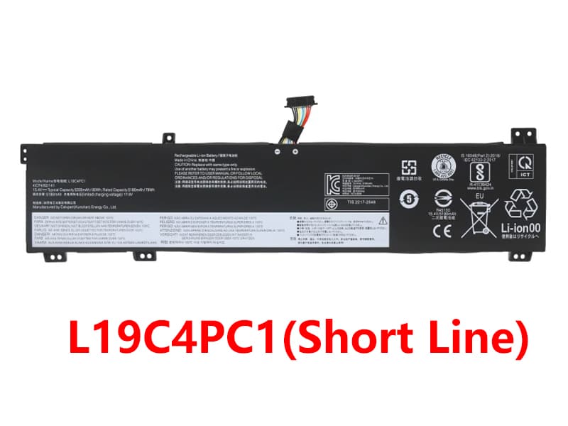Lenovo L19C4PC1 Für Lenovo Y7000 2020 Legion 7 15IMH05 L19C4PC1-short