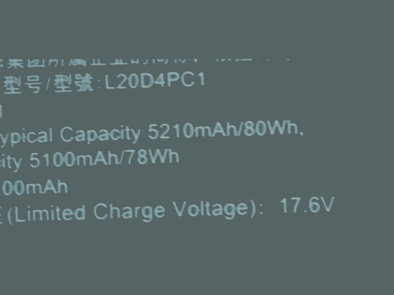 LENOVO L20C4PC1 Für LENOVO Legion 5 Pro R9000P Y9000P 2021 L20C4PC1_L20D4PC1_1
