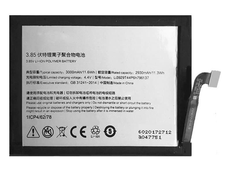 Nubia LI3929T44P6H796137 LI3929T44P6H796137