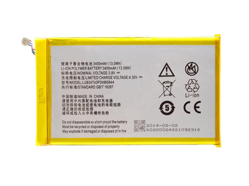 ZTE LI3834T43P3H965844 Li3834T43P3h965844