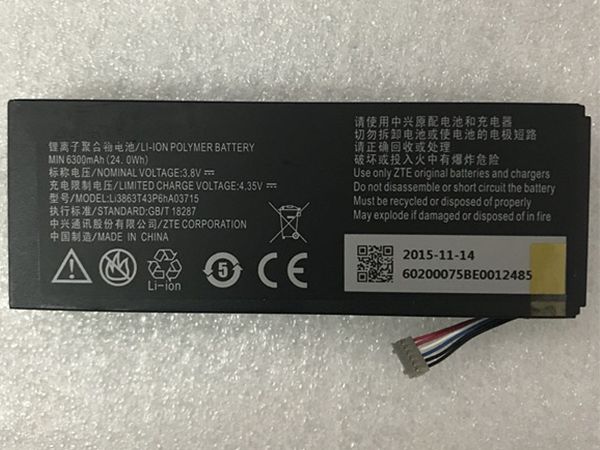 ZTE LI3863T43P6HA03715 Li3863T43P6hA03715