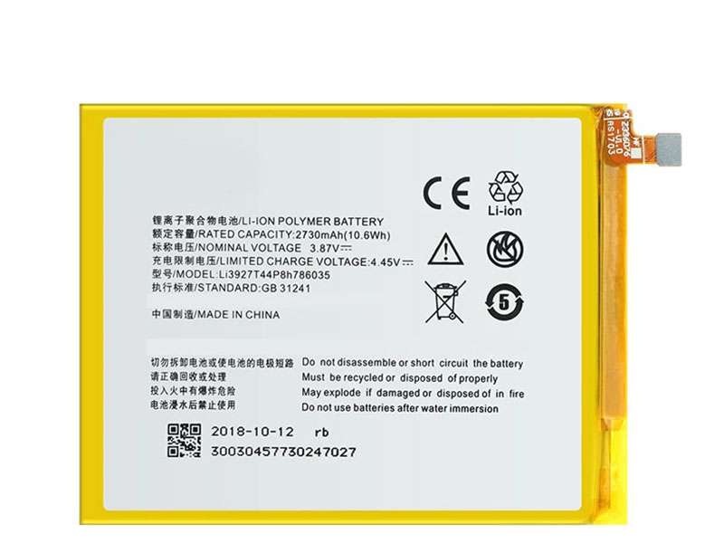ZTE LI3927T44P8H786035 Li3927T44P8h786035
