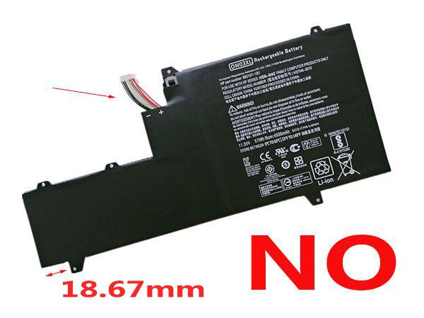 HP OM03XL Für HP EliteBook X360 1030 G2 1GY29PA 1GY30PA 1GY31PA 1UX08PA OM03XL_3