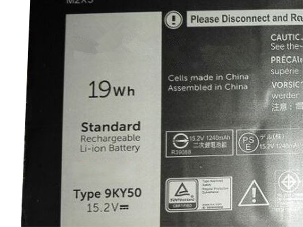Dell 9KY50 Für Dell 9KY50 4ICP3/40/72 Series Laptop p_9KY50-2