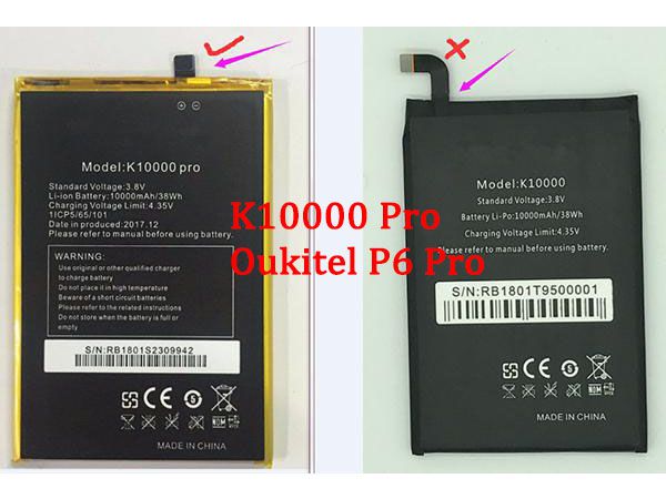 Oukitel K10000_PRO Für Oukitel p6 Pro p_K10000_P6_Pro-1